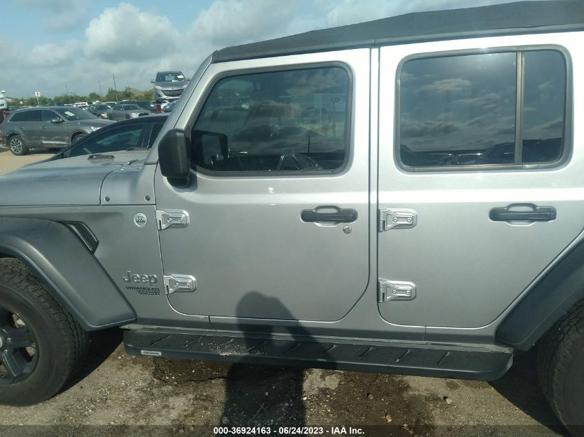 2018 JEEP WRANGLER UNLIMITED SPORT - 1C4HJXDG0JW186654