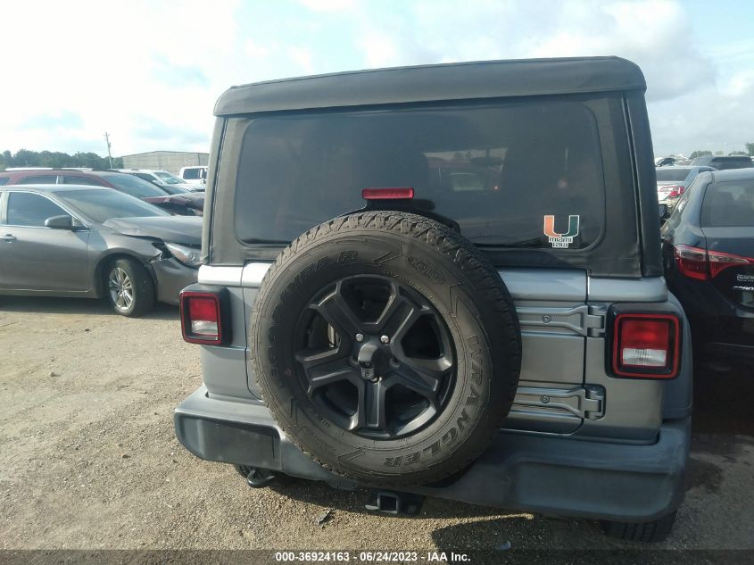 2018 JEEP WRANGLER UNLIMITED SPORT - 1C4HJXDG0JW186654