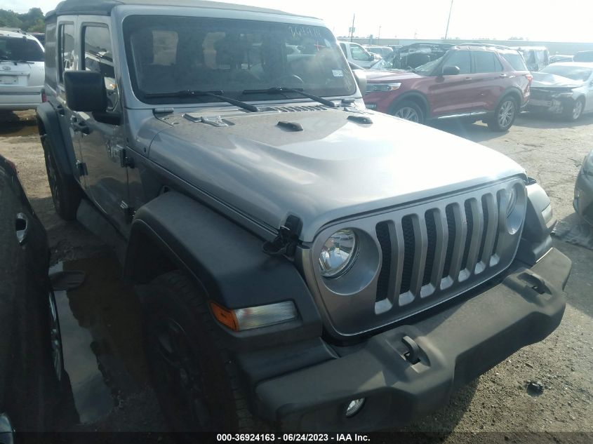 2018 JEEP WRANGLER UNLIMITED SPORT - 1C4HJXDG0JW186654