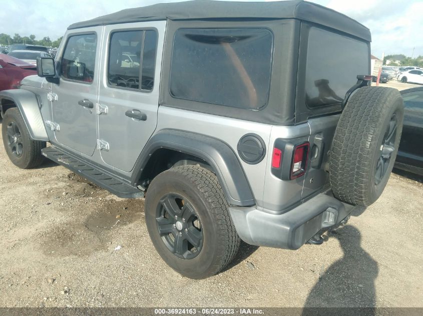 2018 JEEP WRANGLER UNLIMITED SPORT - 1C4HJXDG0JW186654
