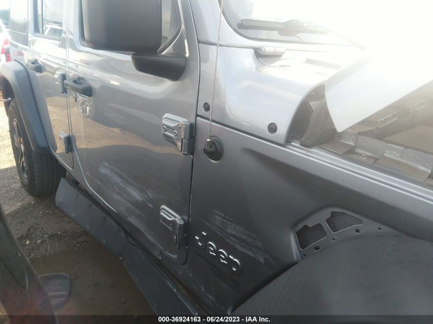 2018 JEEP WRANGLER UNLIMITED SPORT - 1C4HJXDG0JW186654