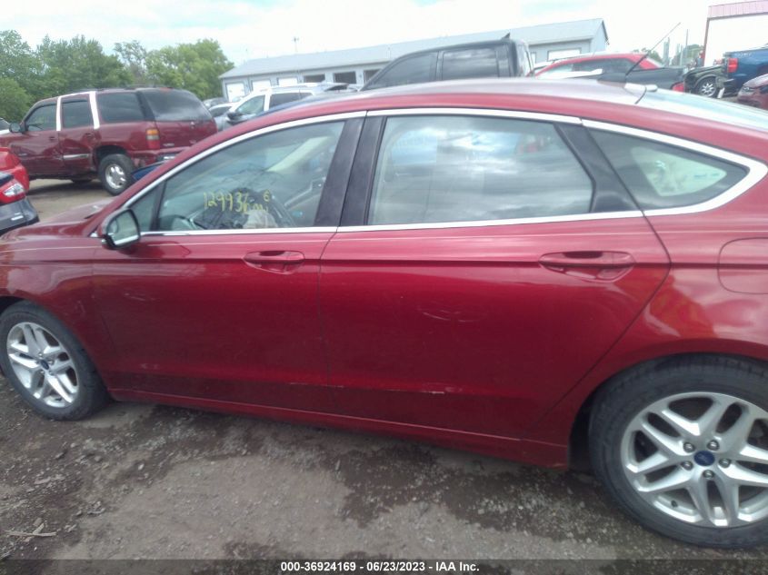 2014 FORD FUSION SE - 1FA6P0HD9E5386477