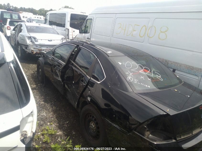 2013 CHEVROLET IMPALA POLICE 2G1WD5E32D1193530