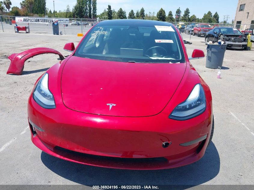 2018 TESLA MODEL 3 RANGE BATTERY - 5YJ3E1EA2JF050584