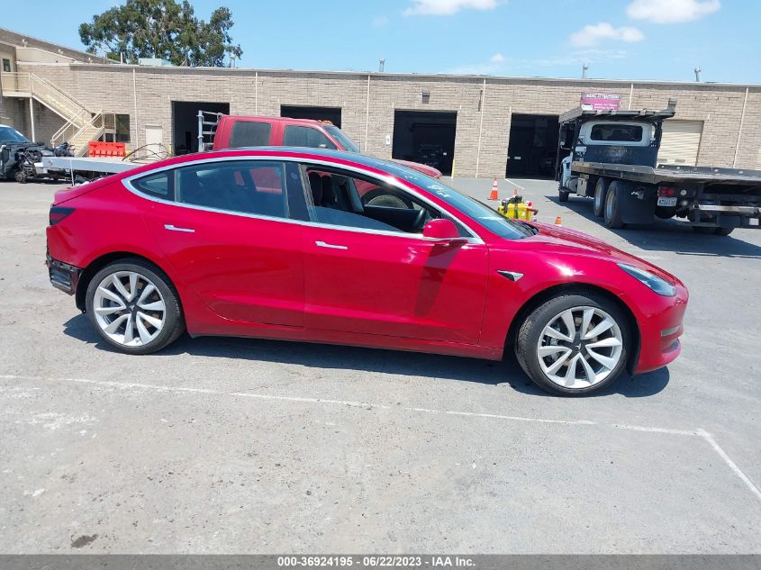 2018 TESLA MODEL 3 RANGE BATTERY - 5YJ3E1EA2JF050584
