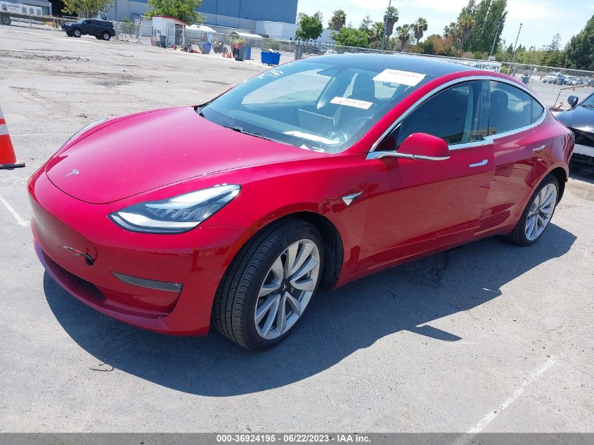 2018 TESLA MODEL 3 RANGE BATTERY - 5YJ3E1EA2JF050584