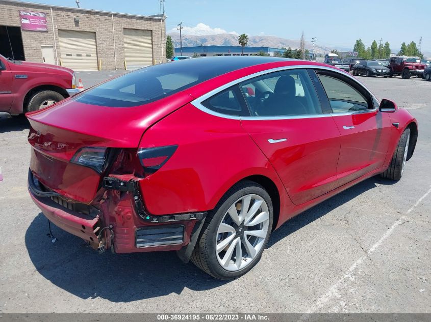2018 TESLA MODEL 3 RANGE BATTERY - 5YJ3E1EA2JF050584