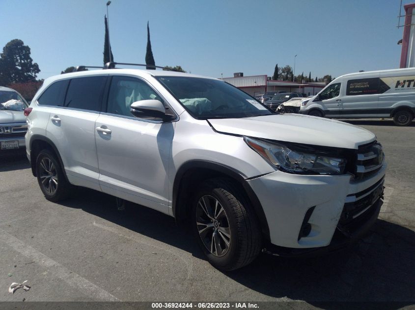 2018 TOYOTA HIGHLANDER LE - 5TDZZRFH2JS234332