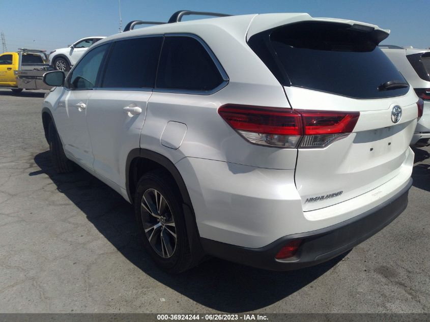 2018 TOYOTA HIGHLANDER LE - 5TDZZRFH2JS234332