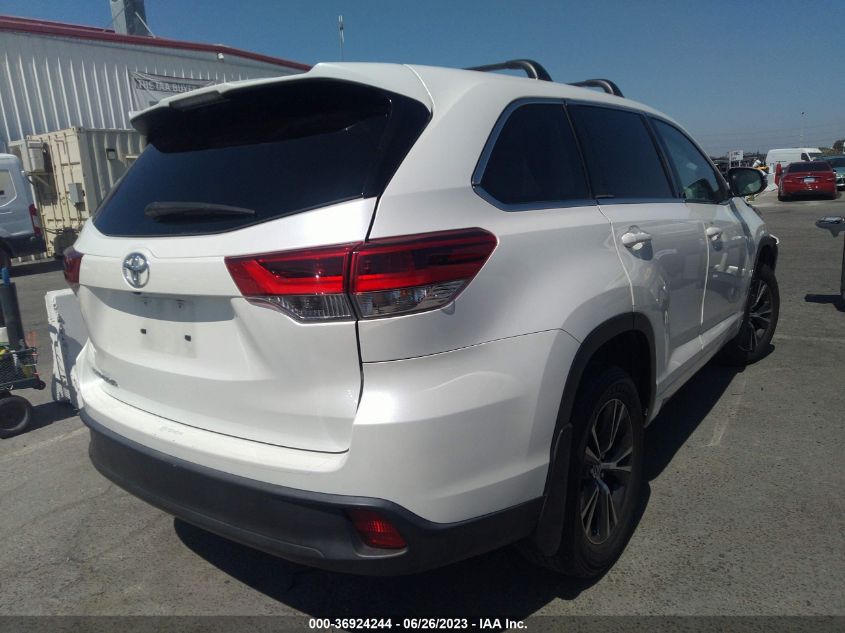 2018 TOYOTA HIGHLANDER LE - 5TDZZRFH2JS234332