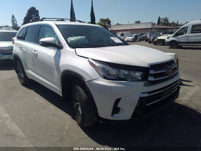 2018 TOYOTA HIGHLANDER LE - 5TDZZRFH2JS234332