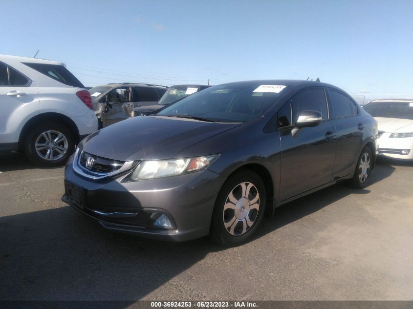 2013 HONDA CIVIC HYBRID 19XFB4F39DE201969