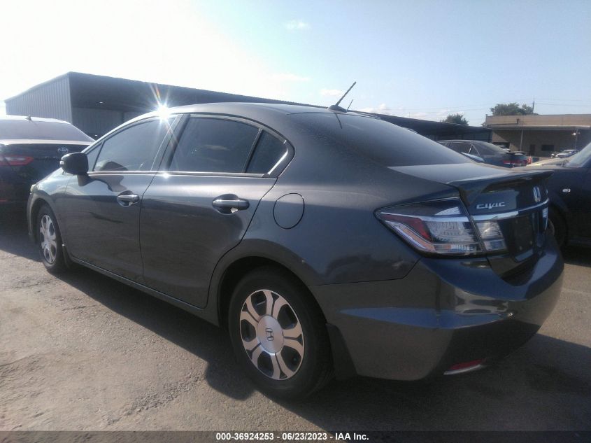 2013 HONDA CIVIC HYBRID 19XFB4F39DE201969