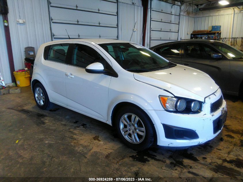 2013 CHEVROLET SONIC LT - 1G1JC6SG5D4107562