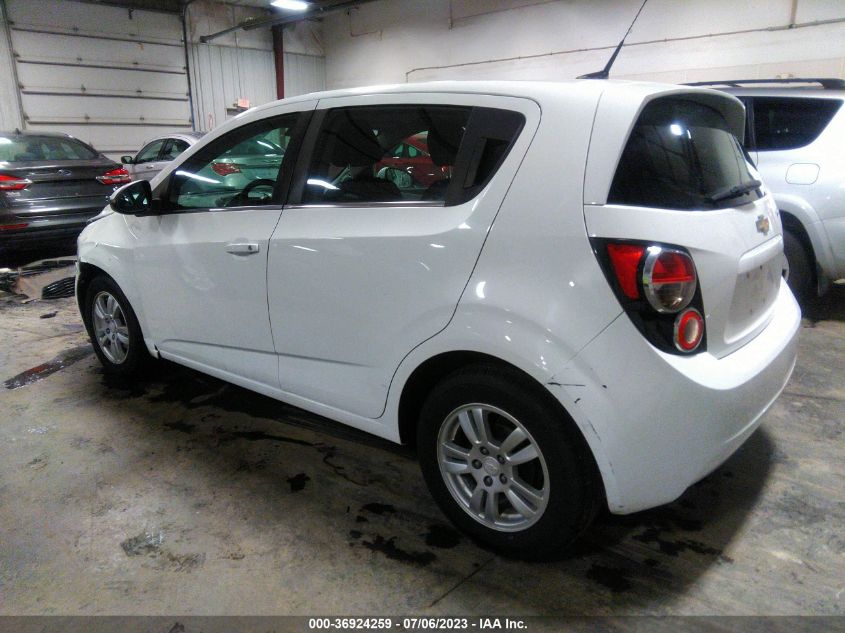 2013 CHEVROLET SONIC LT - 1G1JC6SG5D4107562