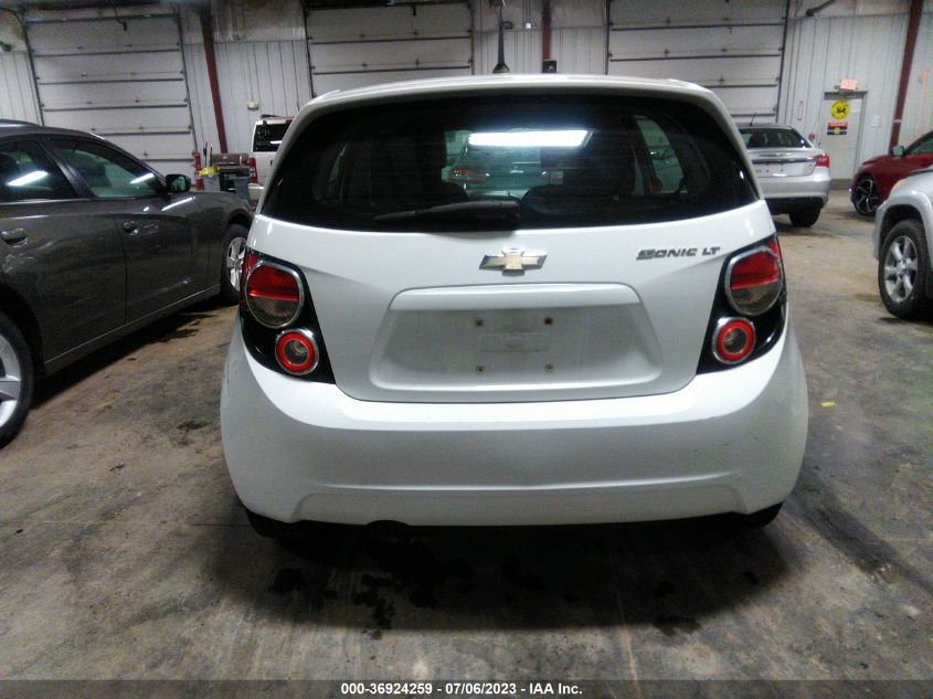 2013 CHEVROLET SONIC LT - 1G1JC6SG5D4107562