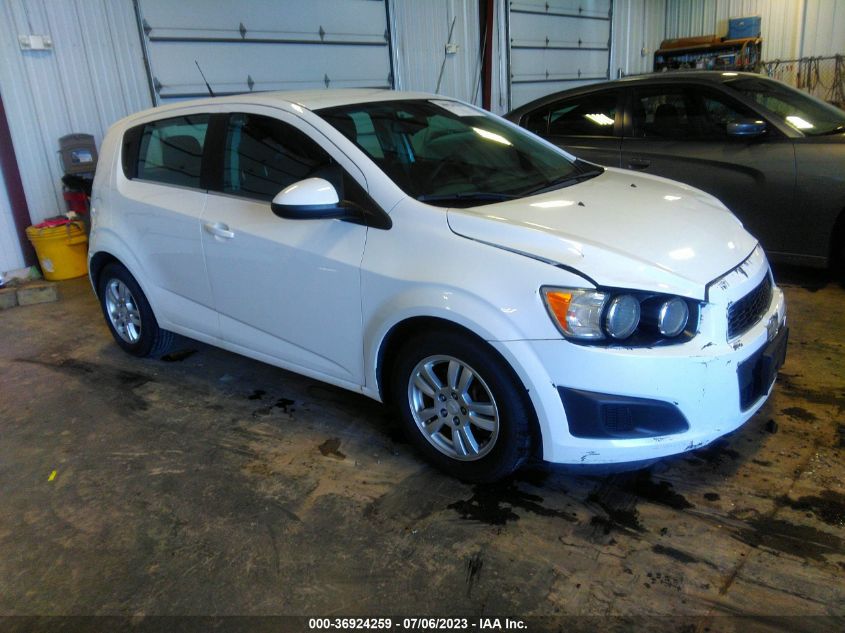 2013 CHEVROLET SONIC LT - 1G1JC6SG5D4107562