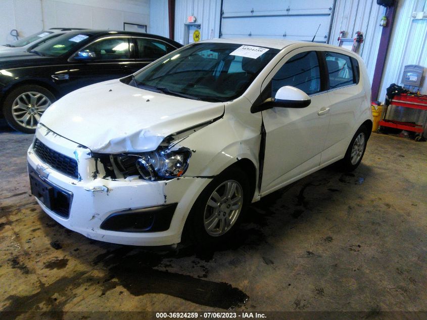 2013 CHEVROLET SONIC LT - 1G1JC6SG5D4107562