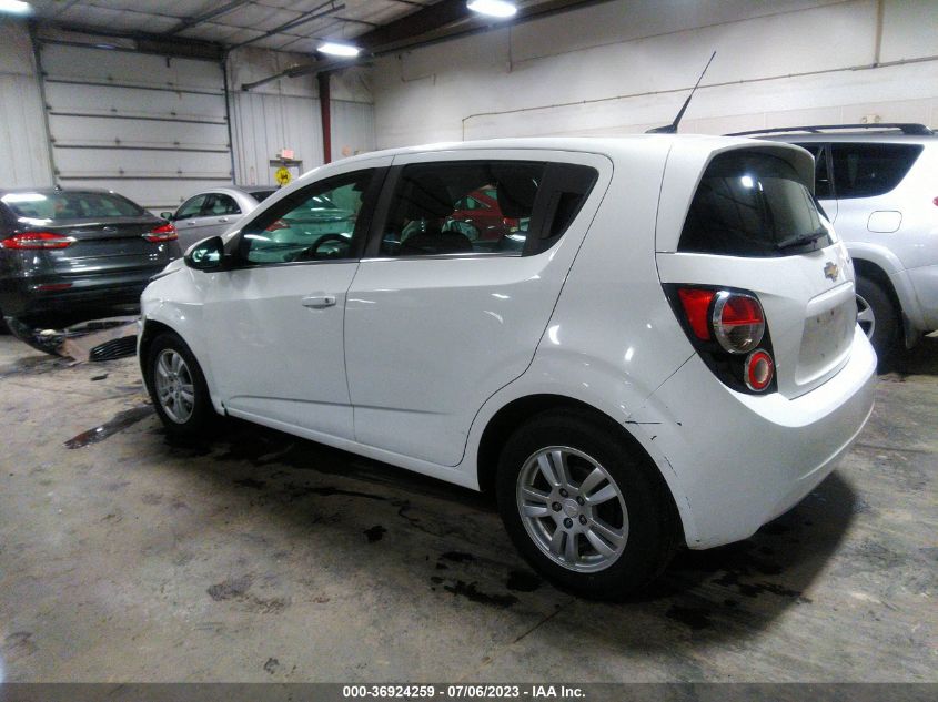 2013 CHEVROLET SONIC LT - 1G1JC6SG5D4107562