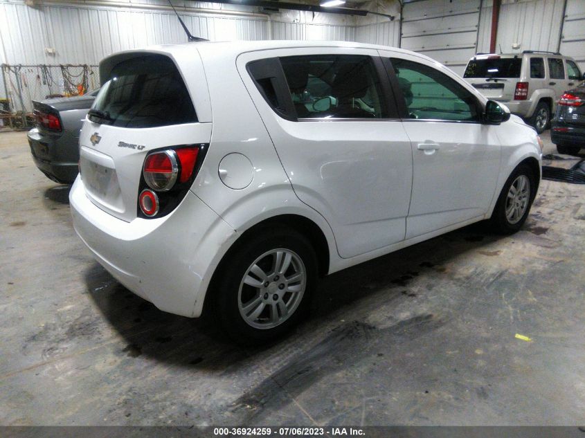 2013 CHEVROLET SONIC LT - 1G1JC6SG5D4107562