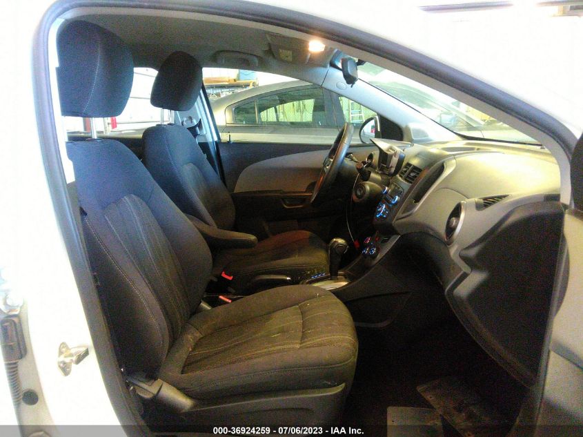 2013 CHEVROLET SONIC LT - 1G1JC6SG5D4107562