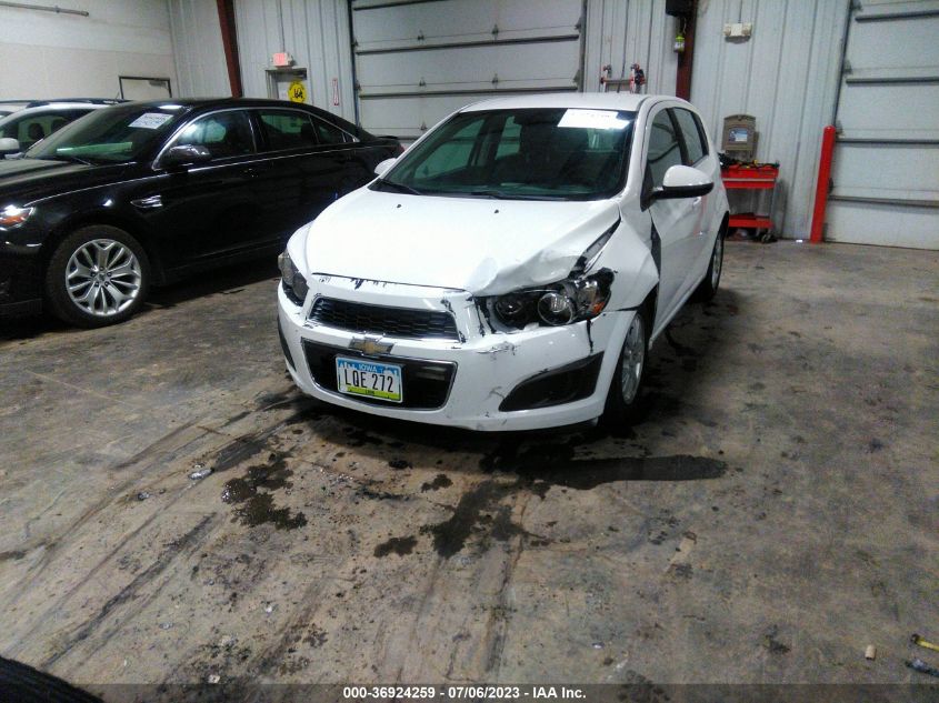 2013 CHEVROLET SONIC LT - 1G1JC6SG5D4107562