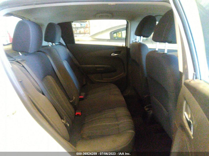 2013 CHEVROLET SONIC LT - 1G1JC6SG5D4107562