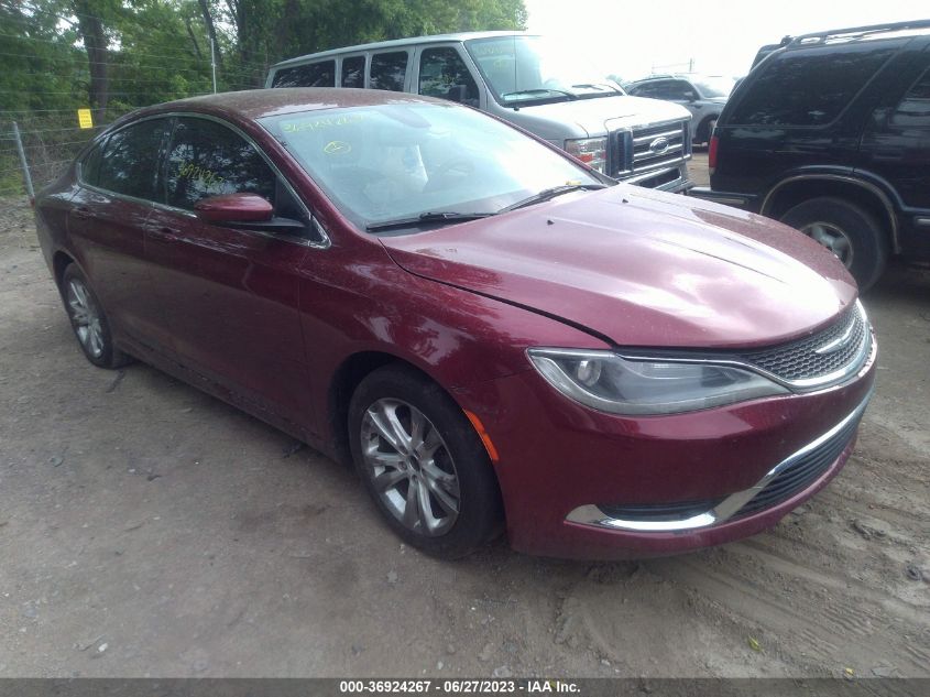 2015 CHRYSLER 200 LIMITED - 01C3CCCAB2FN67061