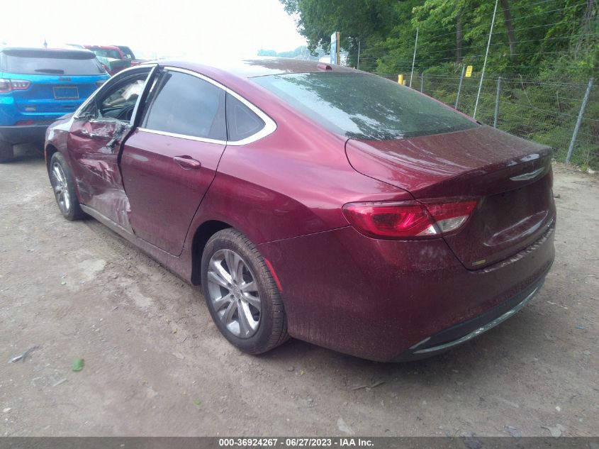 2015 CHRYSLER 200 LIMITED - 01C3CCCAB2FN67061
