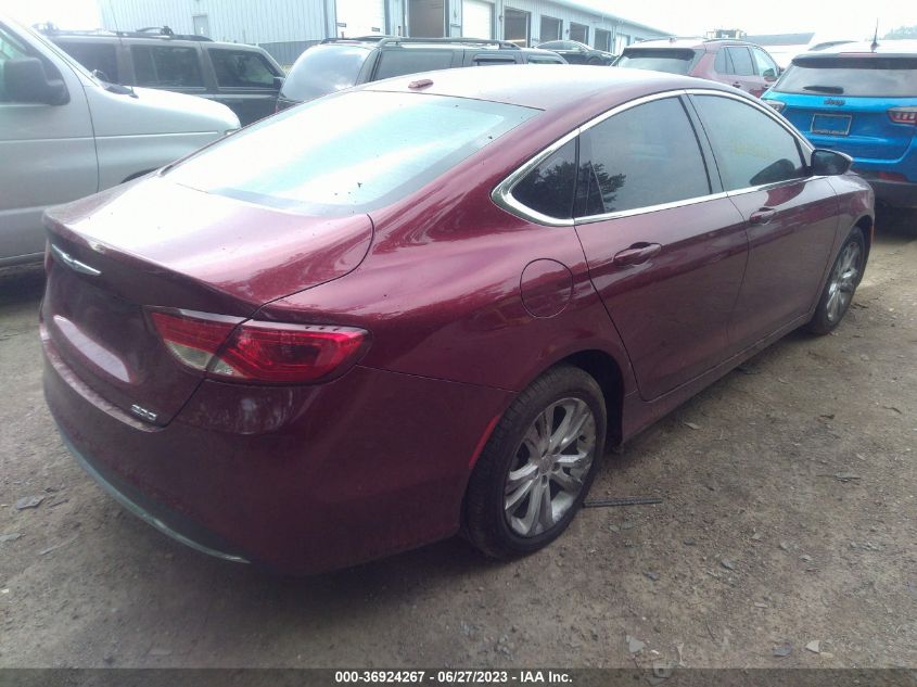 2015 CHRYSLER 200 LIMITED - 01C3CCCAB2FN67061