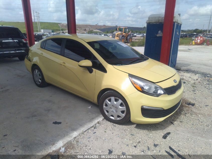 2016 KIA RIO LX - KNADM4A34G6547041