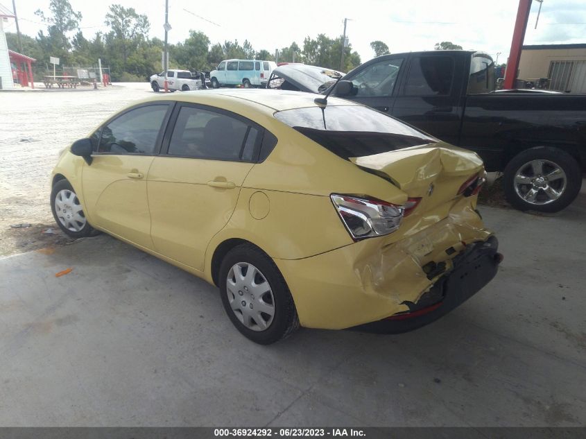 2016 KIA RIO LX - KNADM4A34G6547041