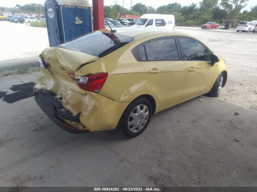2016 KIA RIO LX - KNADM4A34G6547041