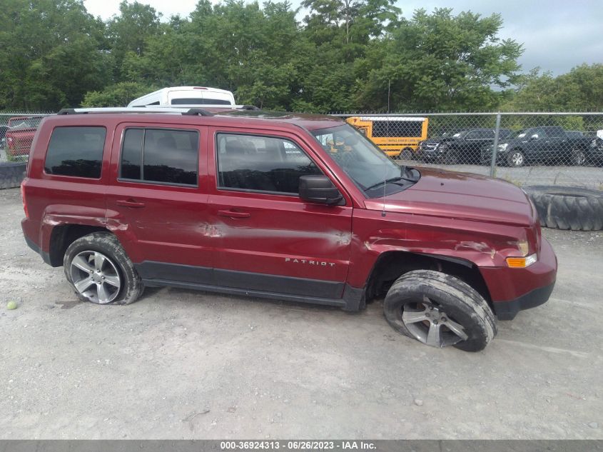 2016 JEEP PATRIOT HIGH ALTITUDE EDITION - 1C4NJRFB3GD647494
