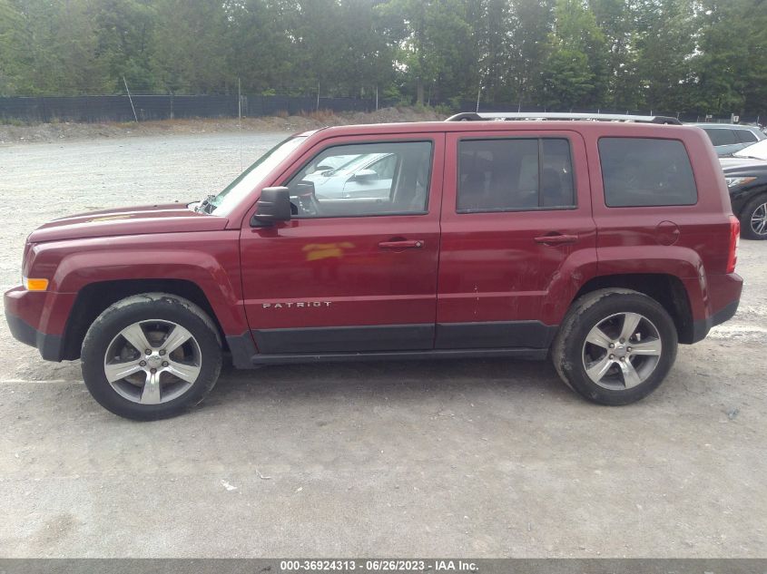2016 JEEP PATRIOT HIGH ALTITUDE EDITION - 1C4NJRFB3GD647494