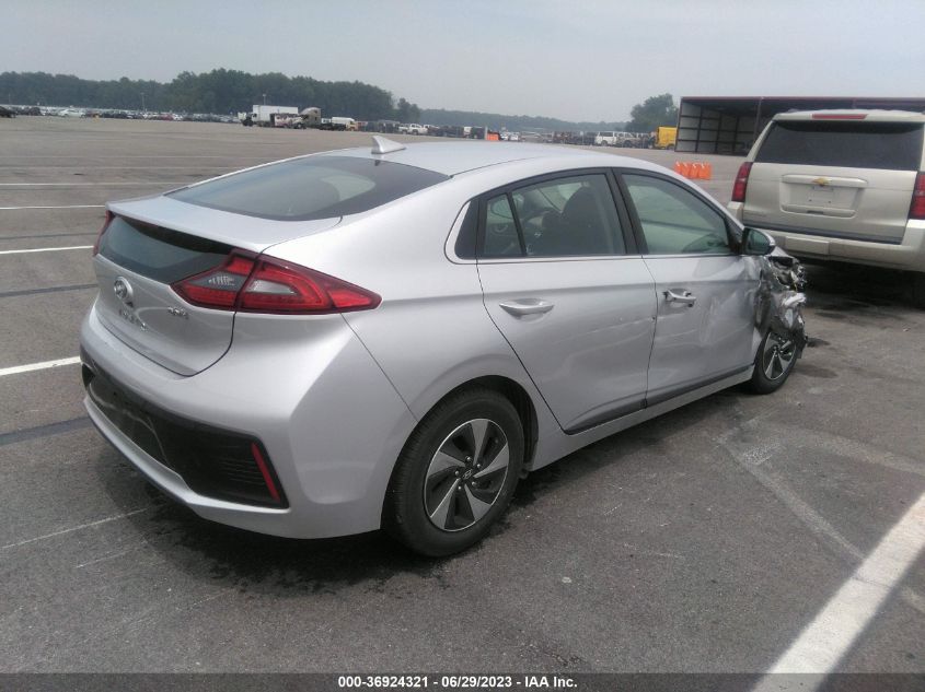 2018 HYUNDAI IONIQ HYBRID SEL - KMHC75LC0JU093734