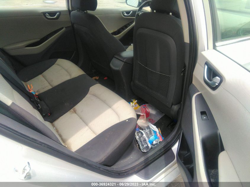 2018 HYUNDAI IONIQ HYBRID SEL - KMHC75LC0JU093734