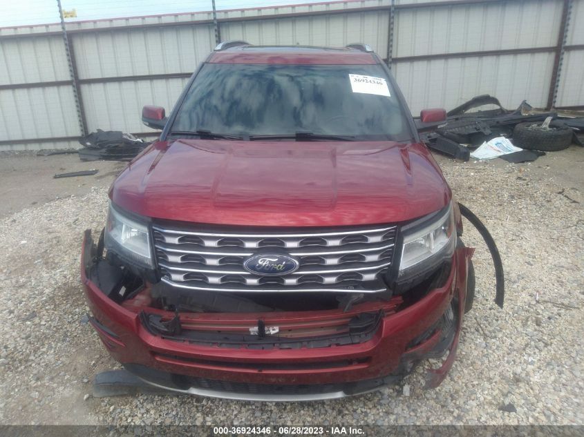 2016 FORD EXPLORER LIMITED - 1FM5K7F88GGA71711