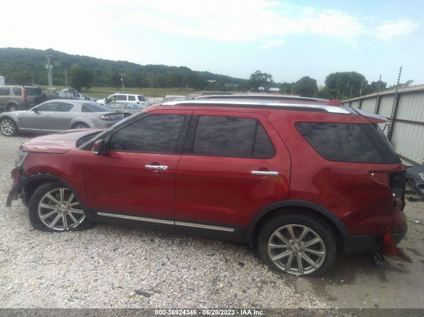 2016 FORD EXPLORER LIMITED - 1FM5K7F88GGA71711