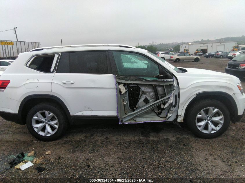 2018 VOLKSWAGEN ATLAS 3.6L V6 SEL - 1V2MR2CA6JC538143