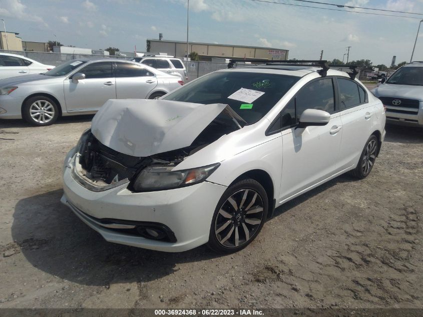 2015 HONDA CIVIC SEDAN EX-L - 19XFB2F98FE064020
