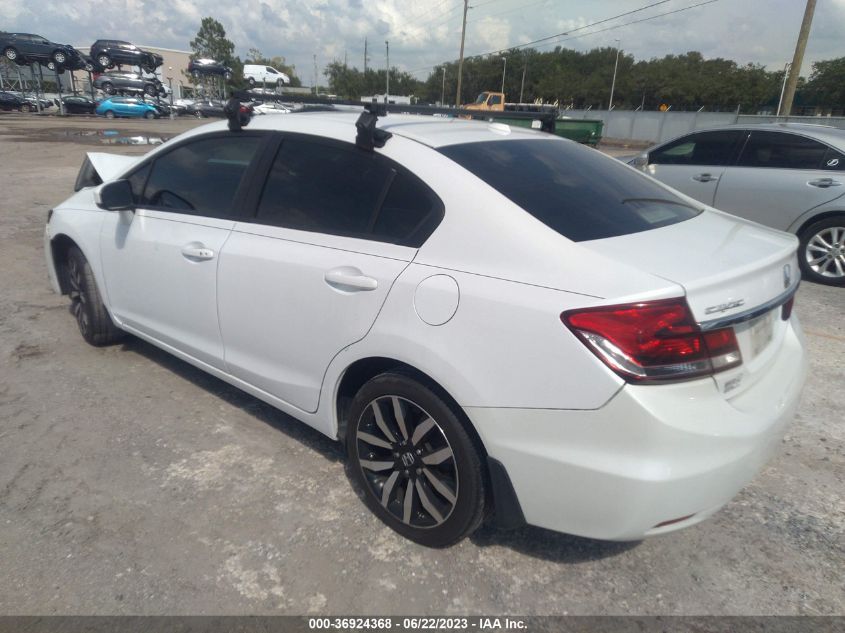 2015 HONDA CIVIC SEDAN EX-L - 19XFB2F98FE064020