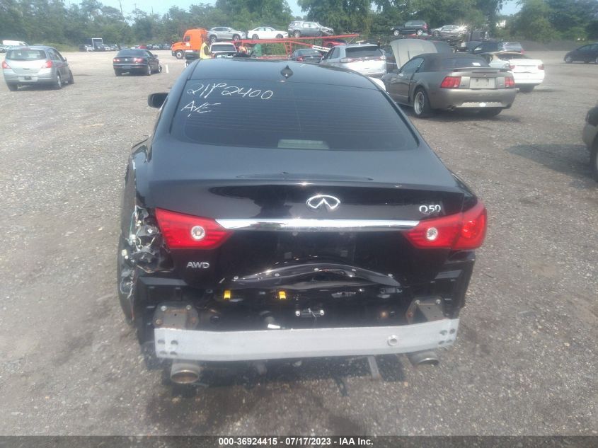 2014 INFINITI Q50 PREMIUM - JN1BV7AR0EM693073