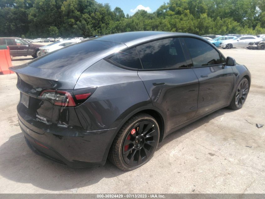 2020 TESLA MODEL Y LONG RANGE/PERFORMANCE - 5YJYGDEF3LF028139