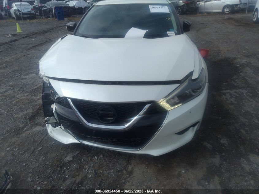 2018 NISSAN MAXIMA SV - 1N4AA6AP0JC368541