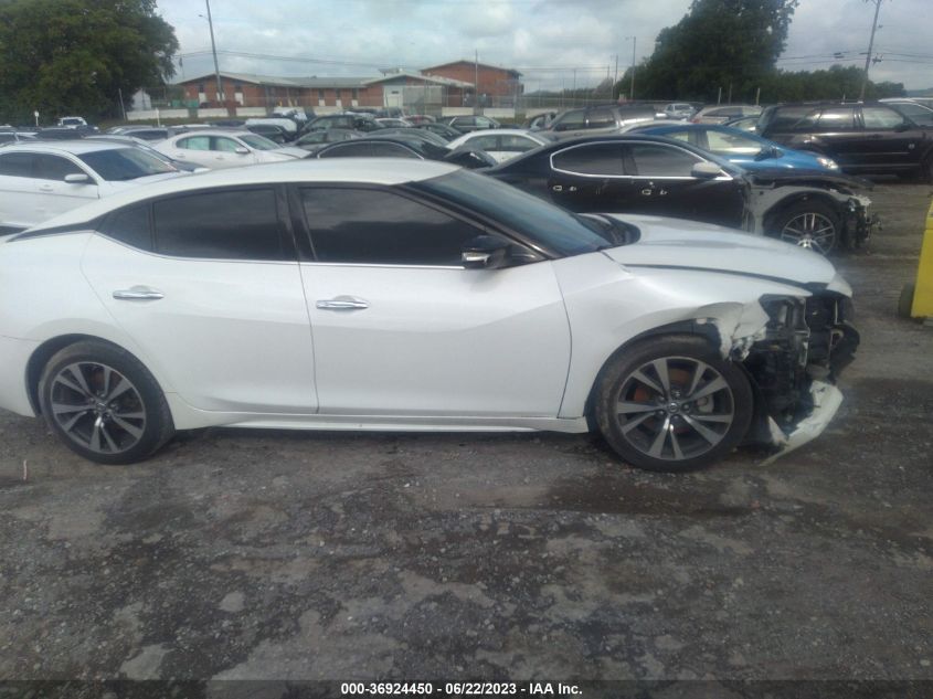 2018 NISSAN MAXIMA SV - 1N4AA6AP0JC368541