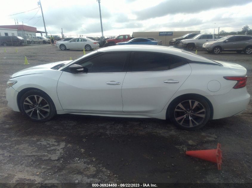 2018 NISSAN MAXIMA SV - 1N4AA6AP0JC368541
