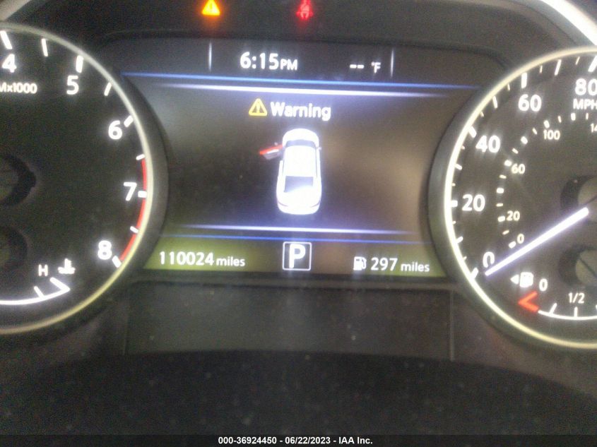 2018 NISSAN MAXIMA SV - 1N4AA6AP0JC368541