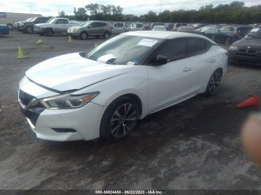 2018 NISSAN MAXIMA SV - 1N4AA6AP0JC368541