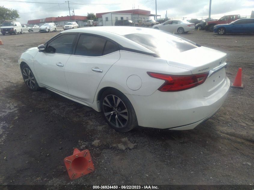 2018 NISSAN MAXIMA SV - 1N4AA6AP0JC368541